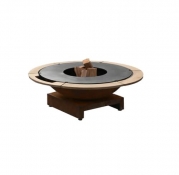 Piatto Basso Medium Corten lage uitvoering Ø 84 cm