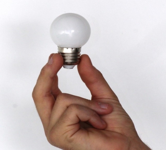 Pakket met 10 LED lampen - Melk wit (mat) - Foto 2