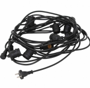 Lichtsnoer 10 meter / 20 fittings (lampen NIET inbegrepen)
