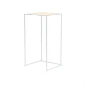 Bartafel / Milano / wit / stapelbaar