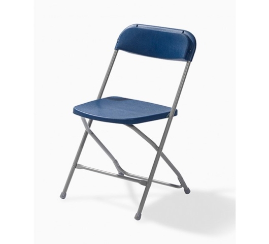 50 klapstoelen / Blauw-Grijs - Foto 1