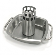 BROIL KING CHICKEN ROASTER MET PAN