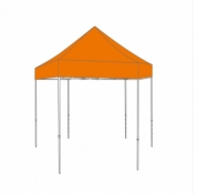 VOUWTENT ALUMINIUM FRAME MET DAKZEIL - HEX 6M - POLYESTER